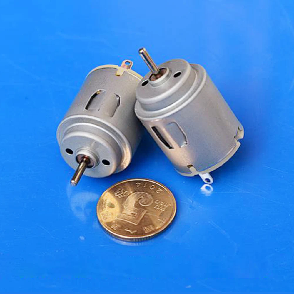 2PCS Mabuchi RA140 Micro Motor DC 6V-12V 9300-16500RPM high speed Hobby Electric Toy Round Motor RE-140RA-12240