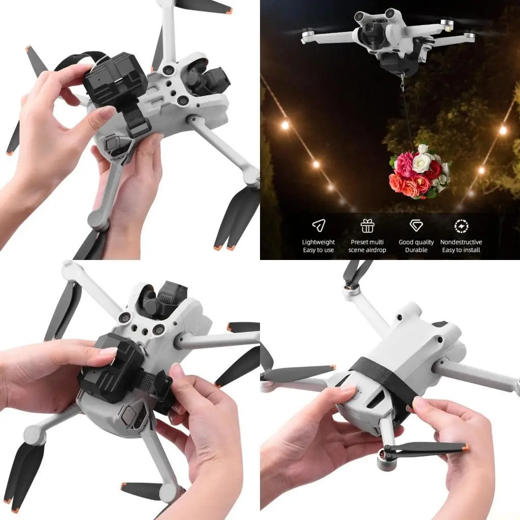 B03F Thrower Accessories Life-Rescue Remote Throw Thrower Transfer for Mini 3 Mini 2 Mavic-Pro Air