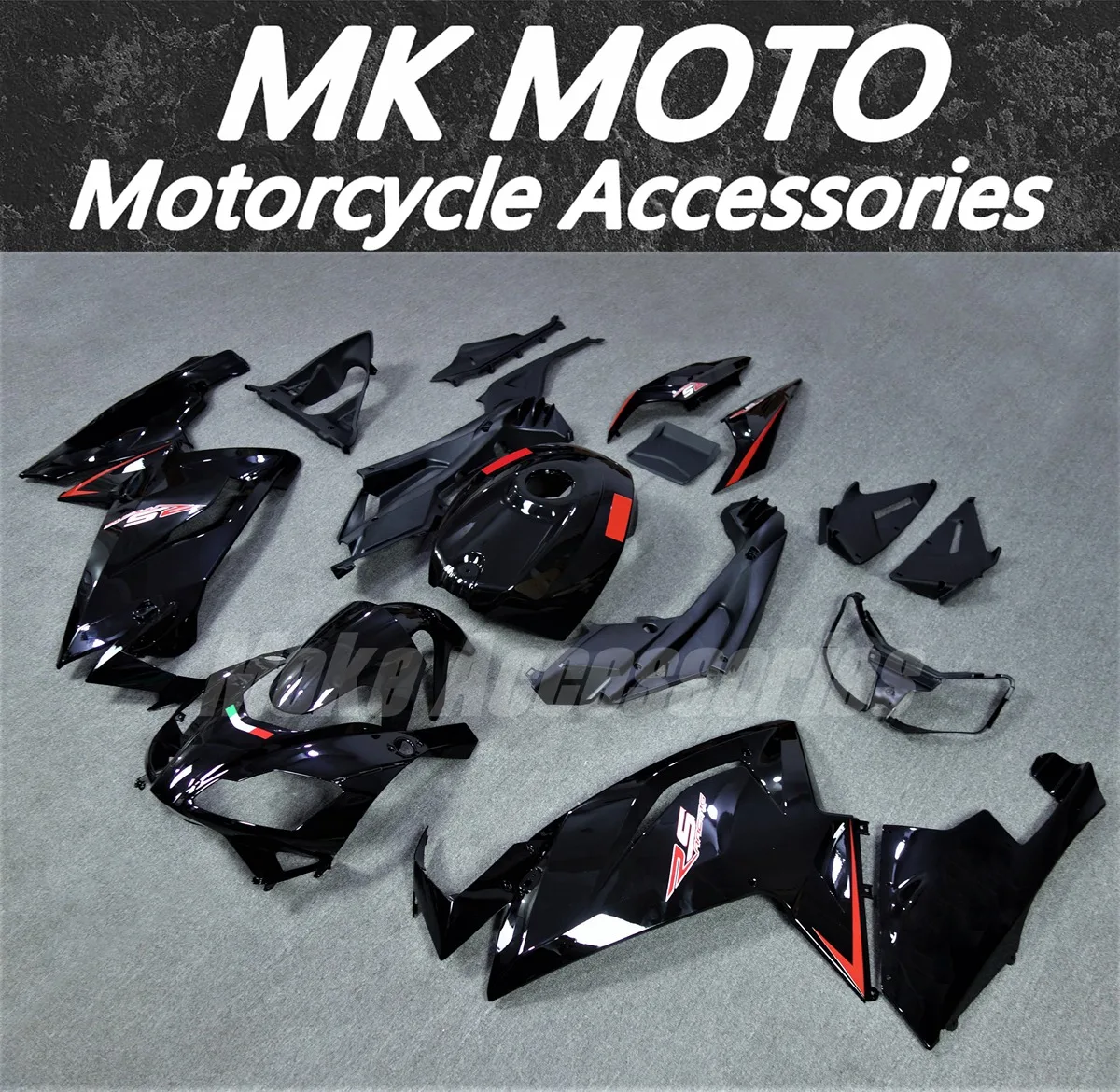 

Motorcycle Fairings Kit Fitfor Aprilia Rs125 2006 2007 2008 2009 2010 2011 Bodywork Set Abs Injection Black