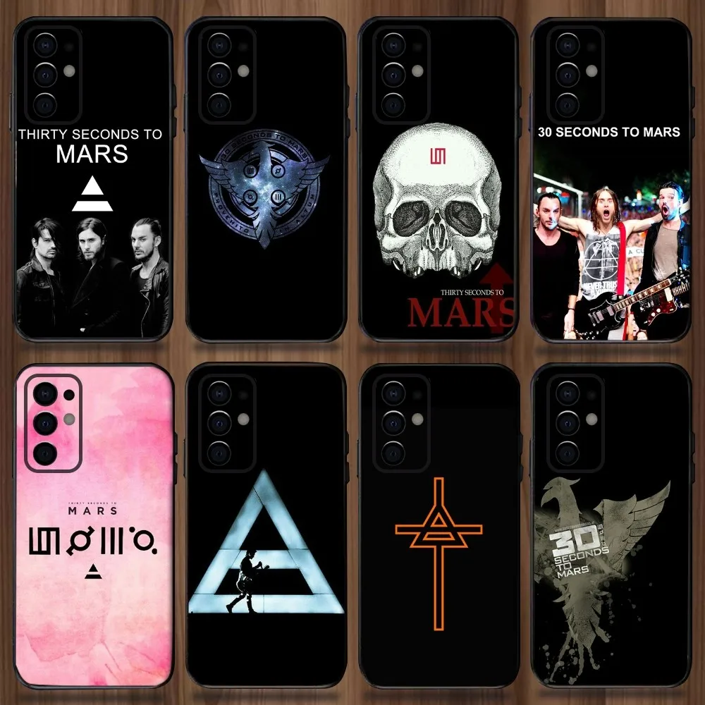 30 Second To Mars 30STM Phone Case For Samsung Galaxy A13,A21s,A22,A31,A32,A52,A53,A71,A80,A91 Soft Black Cover