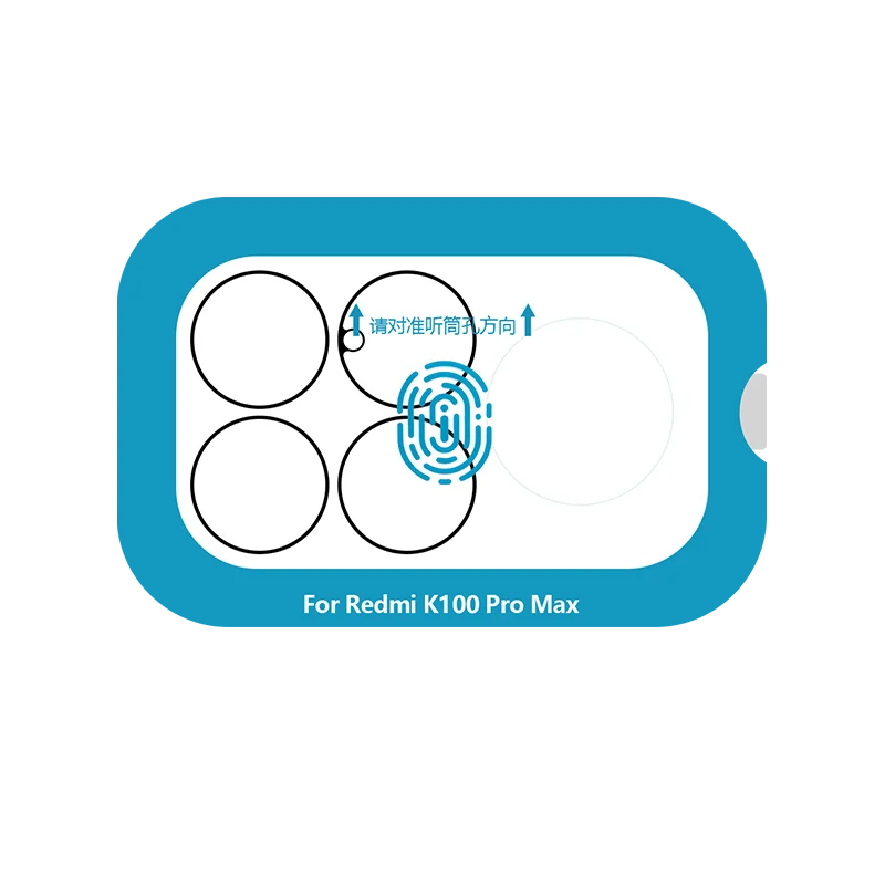 Camera Lens Glass For Redmi K100 Pro Max Protector Film HD Clear Anti-Shatter Ultra-thin LS3004