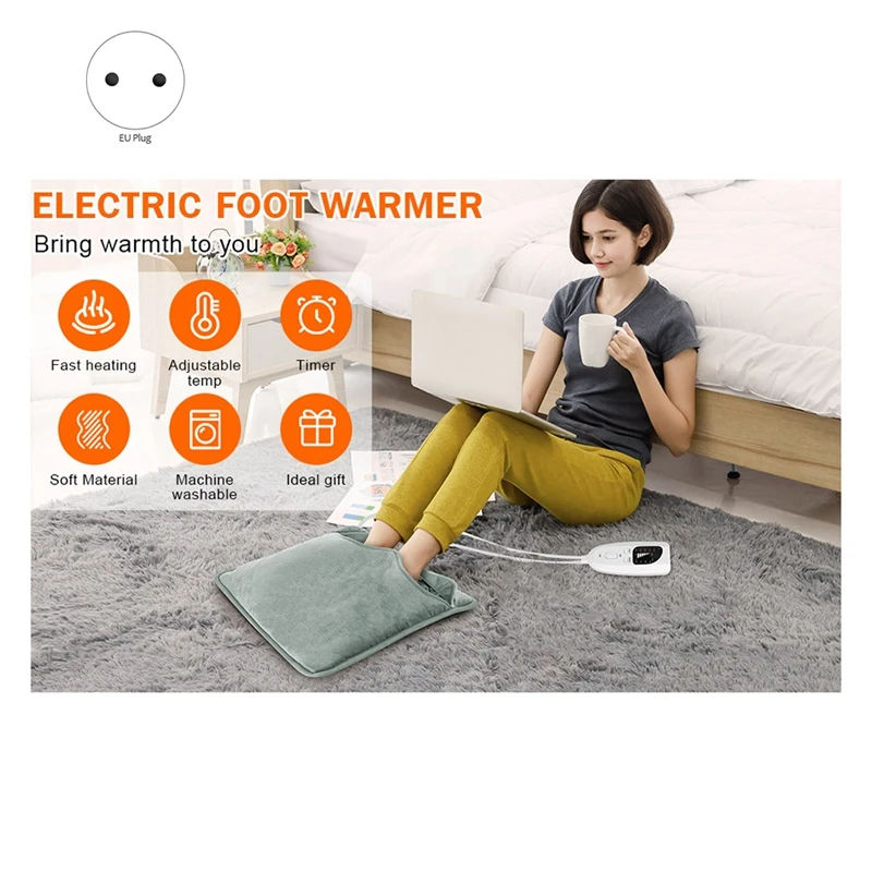ساخنة القدم دفئا لتخفيف آلام الظهر ، تحت وسادة التدفئة المكتبية ، دفئا القدم الكهربائية
