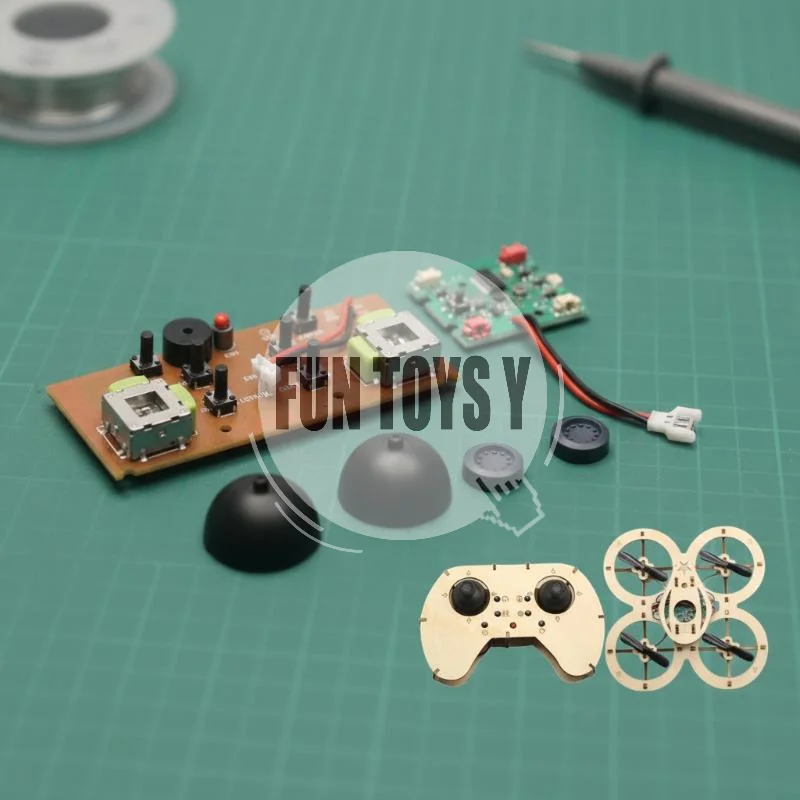 DIY Quadcopter Upgrade Parts Scratch-Proof Flight Control Board Propeller for RC Aircraft Hobbyist Build