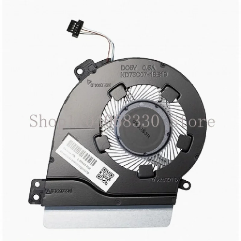 Imagem -02 - para hp 15-cs Tpn-q208 Cpu Gpu Ventilador de Refrigeração Cooler L40620001 L40619-001 Nd75c0718e19 Nd75c07-18e20 Novo