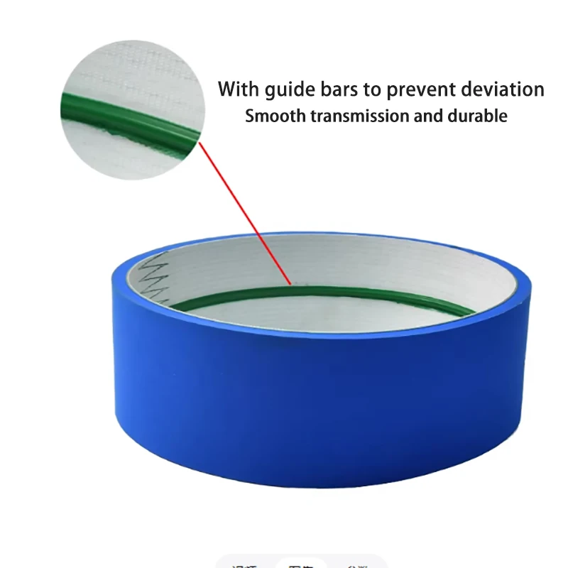 Labeling machine accessories, custom blue sponge belt size