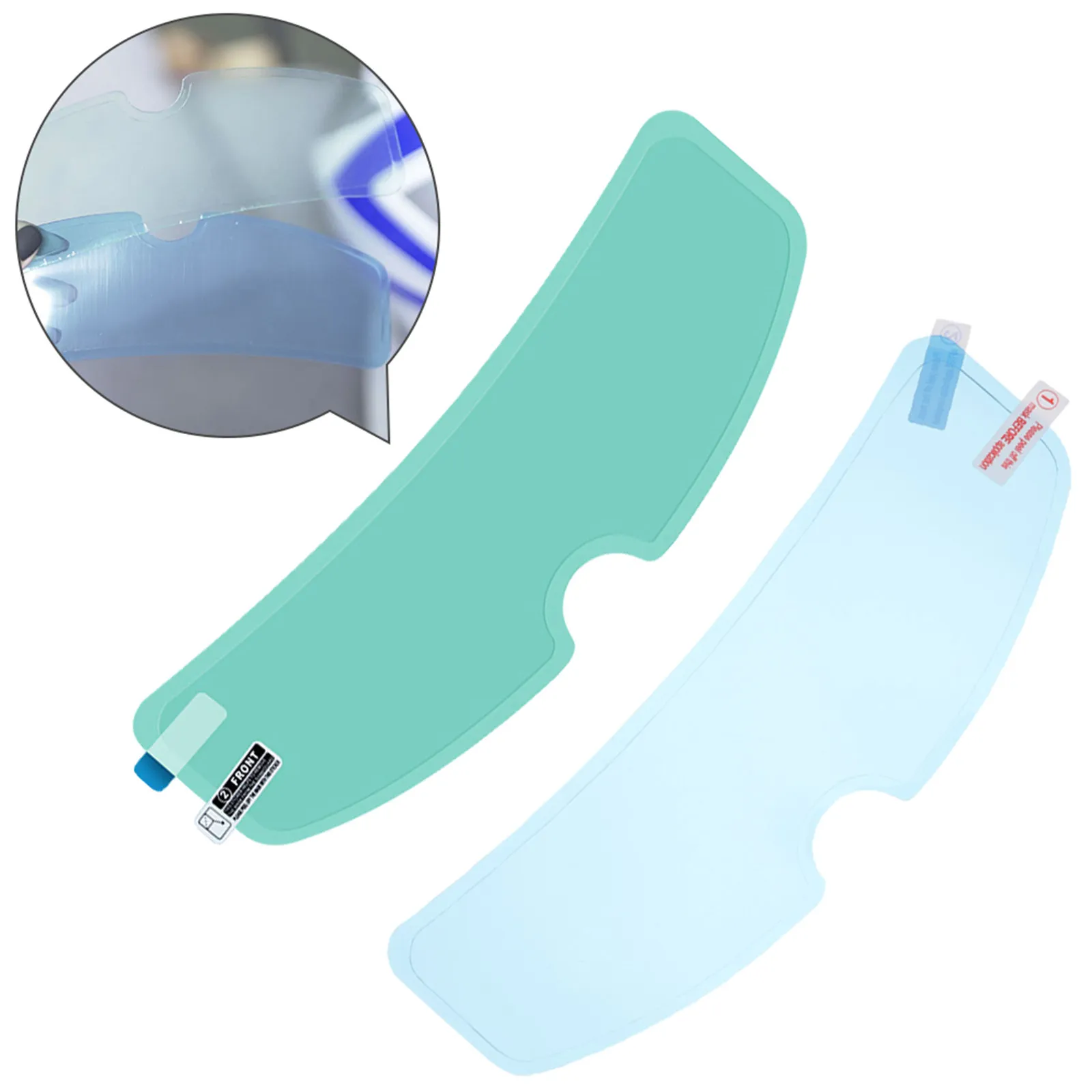 

1Set Anti Fog Motorcycle Protective Film Universal Waterproof Riding Shield Rainproof Lens Film for Safe Driving