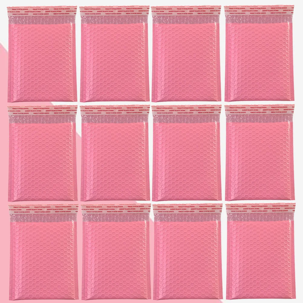 Bolsa de burbujas de 50 Uds., película de coextrusión, bolsa de embalaje impermeable ligera, bolsa de almacenamiento de correo a prueba de golpes para oficina y escuela