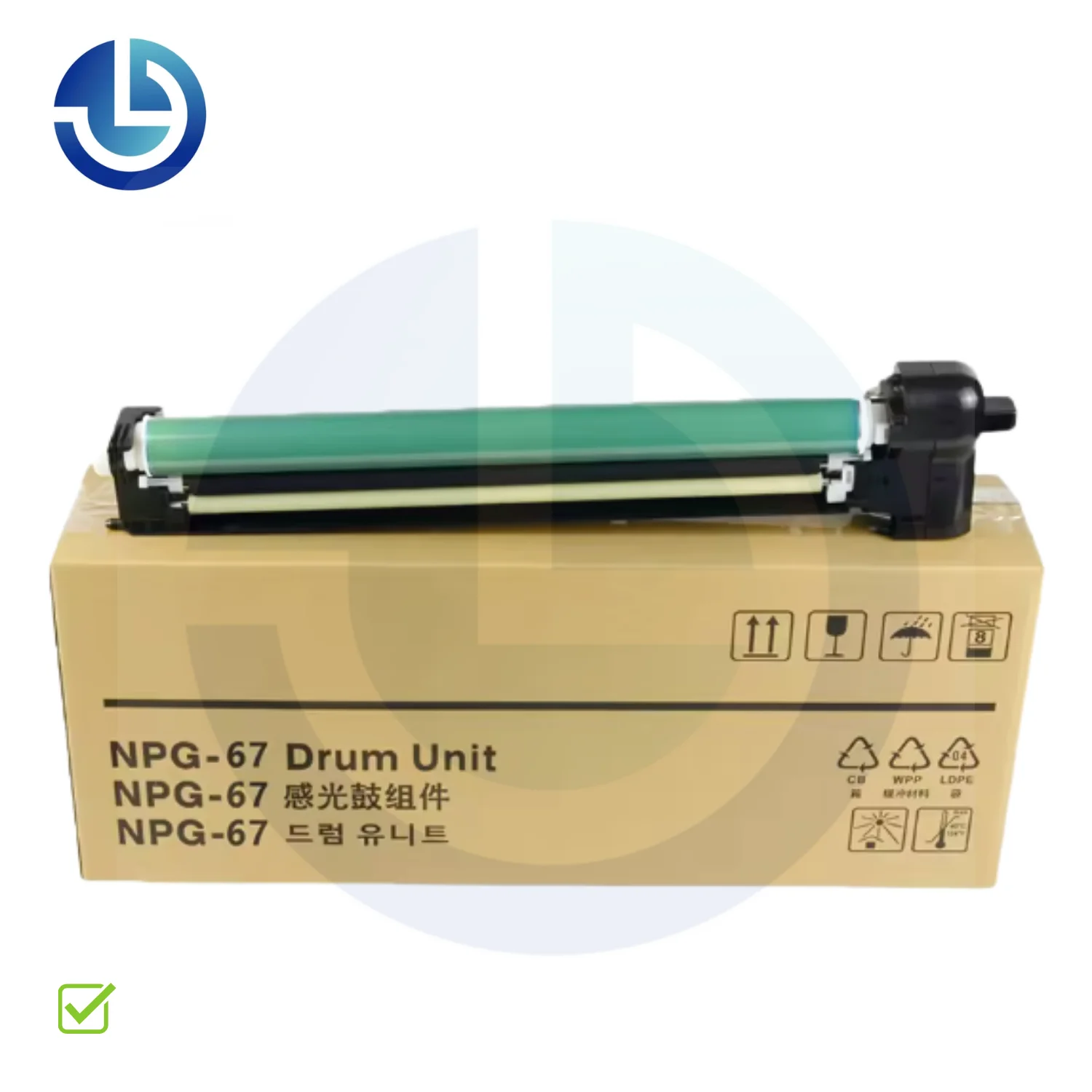 Drum Unit for Canon C3720 C3725 C3730 G67 Photoconductor Drum NPG-67 GPR-53 Assembly Toner Cartridge C-EXV49/54 120K