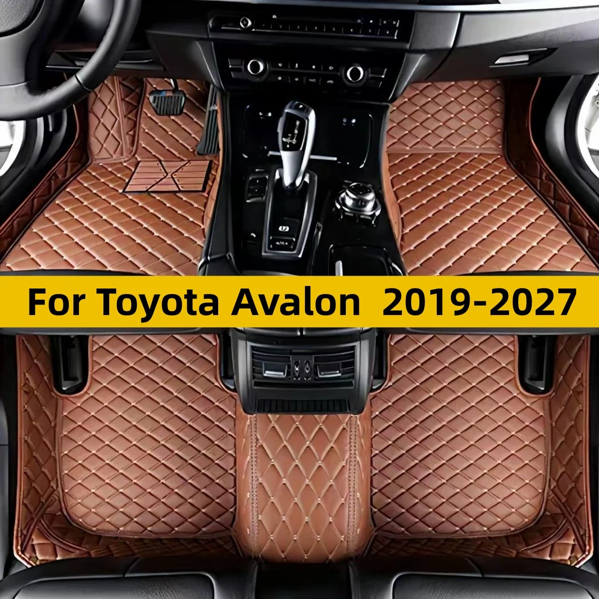 Car Floor Mats Fit For Toyota Avalon 2019 2020 2021 2022 2023 2024 2025 2026 2027Waterproof Wear‑Resistant Auto Floor Carpets
