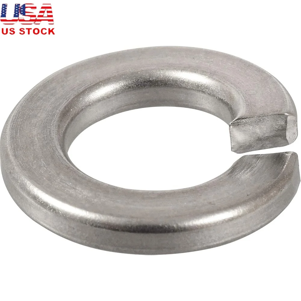 

Stainless Steel Split Lock Washers 5/16 Inch Ultra-Corrosion-Resistant Fasteners 100 Pack Durable Hardware Accessories