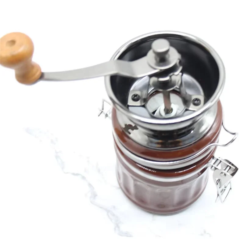 Coffee Grinder Withceramic Core Portable Hand-Operated Grinder Forfresh Coffee Anywhere