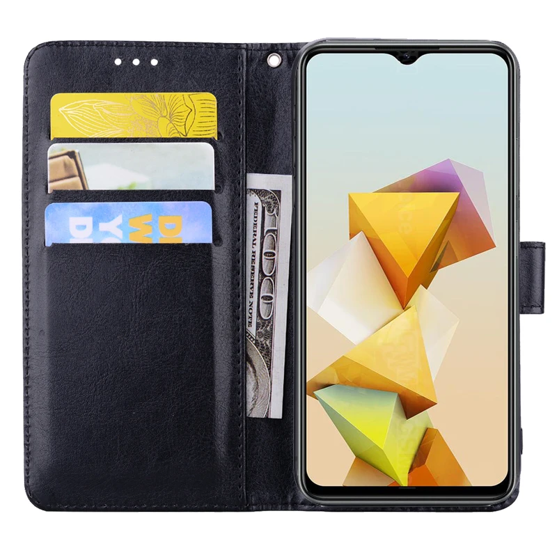 Book Stand Leather Case For ZTE Blade A73 5G чехол Wallet Funda Capa Phone Cover For Carcasas ZTE Blade A73 A 73 5G Mujer Hoesje