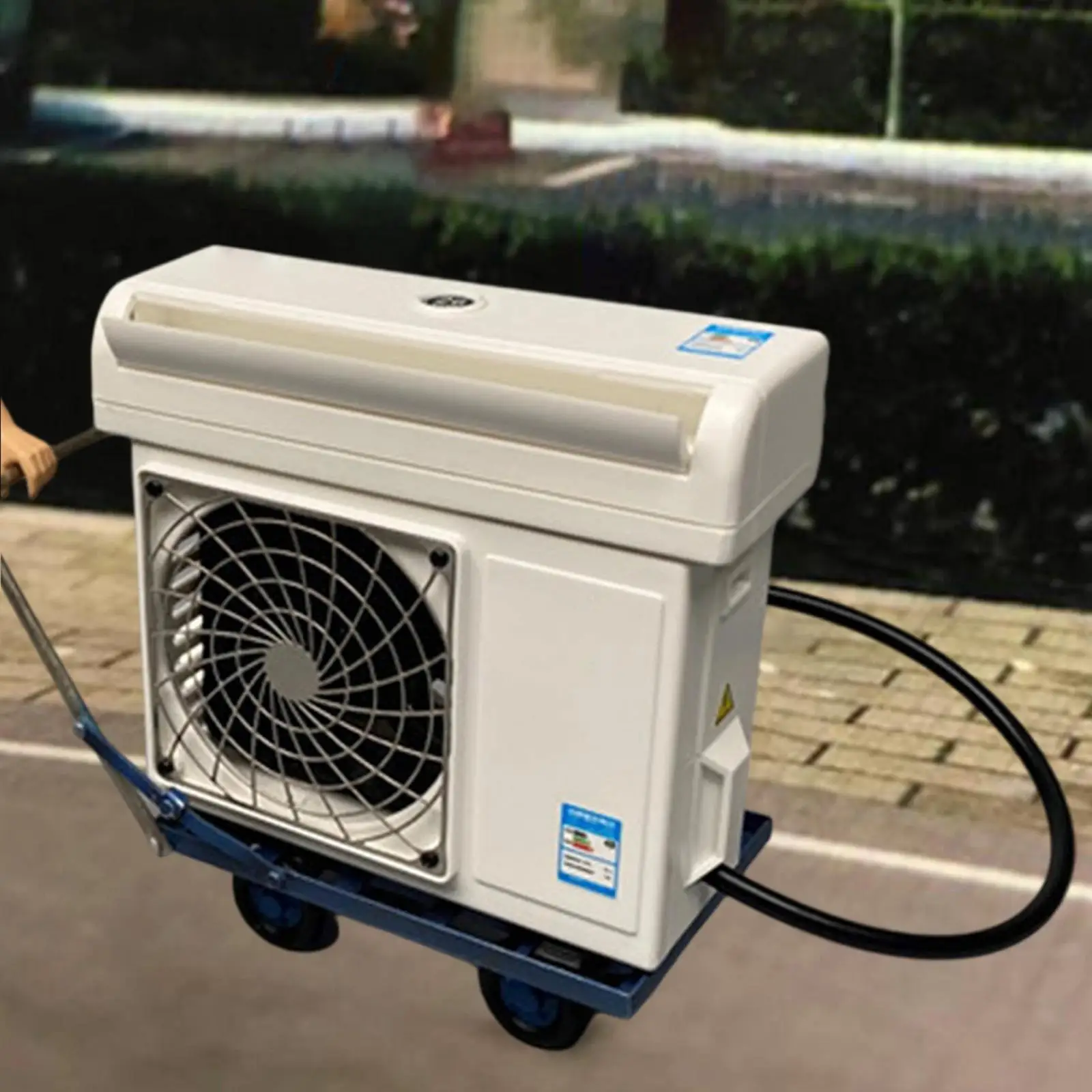 Décoration de maison de poupée, Mini climatiseur modèle USB, échelle 1:14, décor de salon, unité de climatiseur réaliste, petits meubles