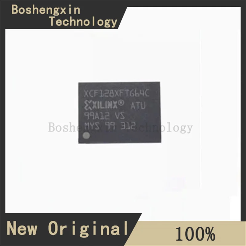 

1Pcs XCF128XFTG64C FPGA configuration chip BGA-64 XCF128XFTG64C