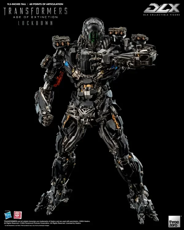 Hasbro Three Zero Transformers: Age of Extinction Dlx Lockdown Birthday Gift Action Figures Model Toy Anime