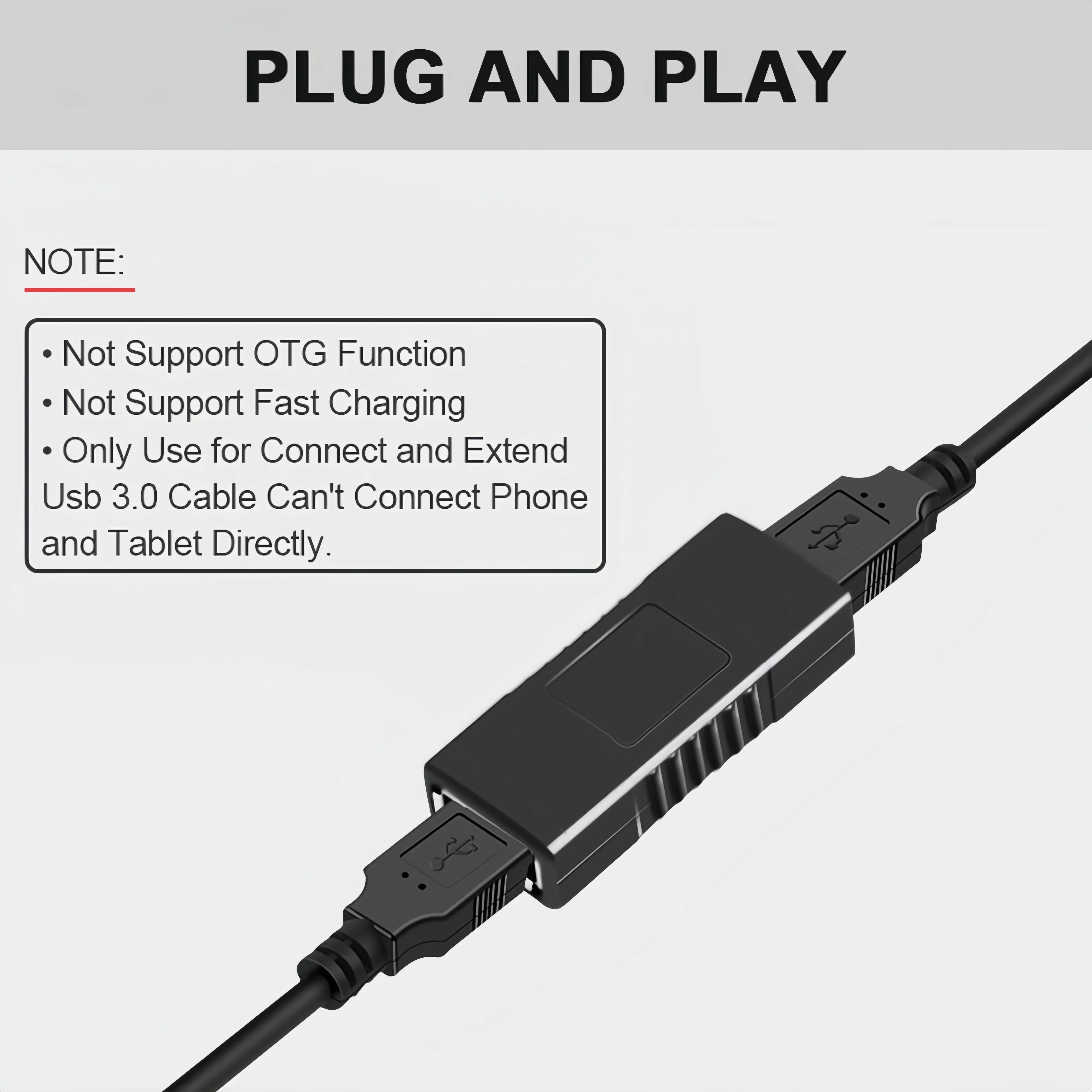 10PCS Super Speed USB 3.0 Coupler Adapter Type A Female-to-female Bridging Extension Connector