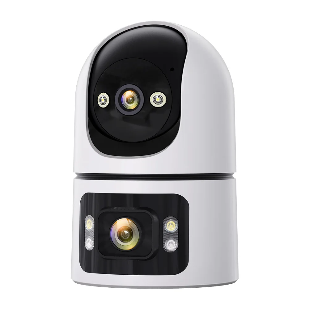 6MP UHD O-KamAPP Bluetooth Dual Lens Video Linkage Full Color IP Camera AI Humanoid Detection Home Security CCTV Baby Monitor