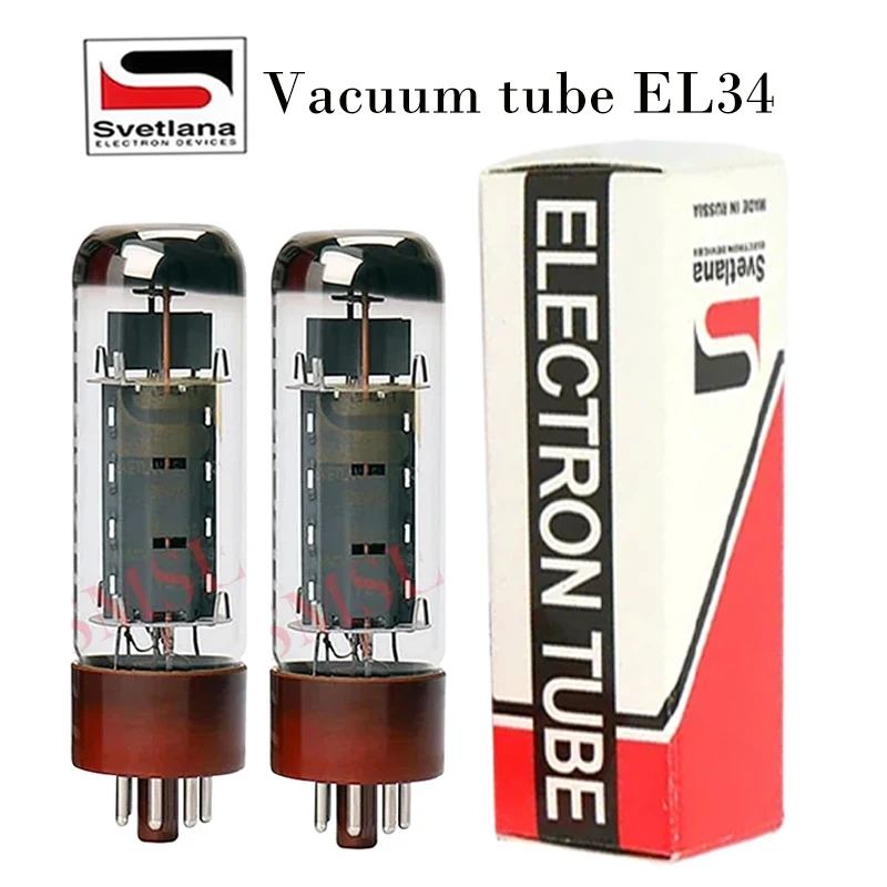 

SVETLANA EL34 Vacuum Tube HIFI Audio Valve Replace KT77 6CA7 6P3P 6L6 5881 EL34B Electronic tube Amplifier Kit DIY Matched Quad