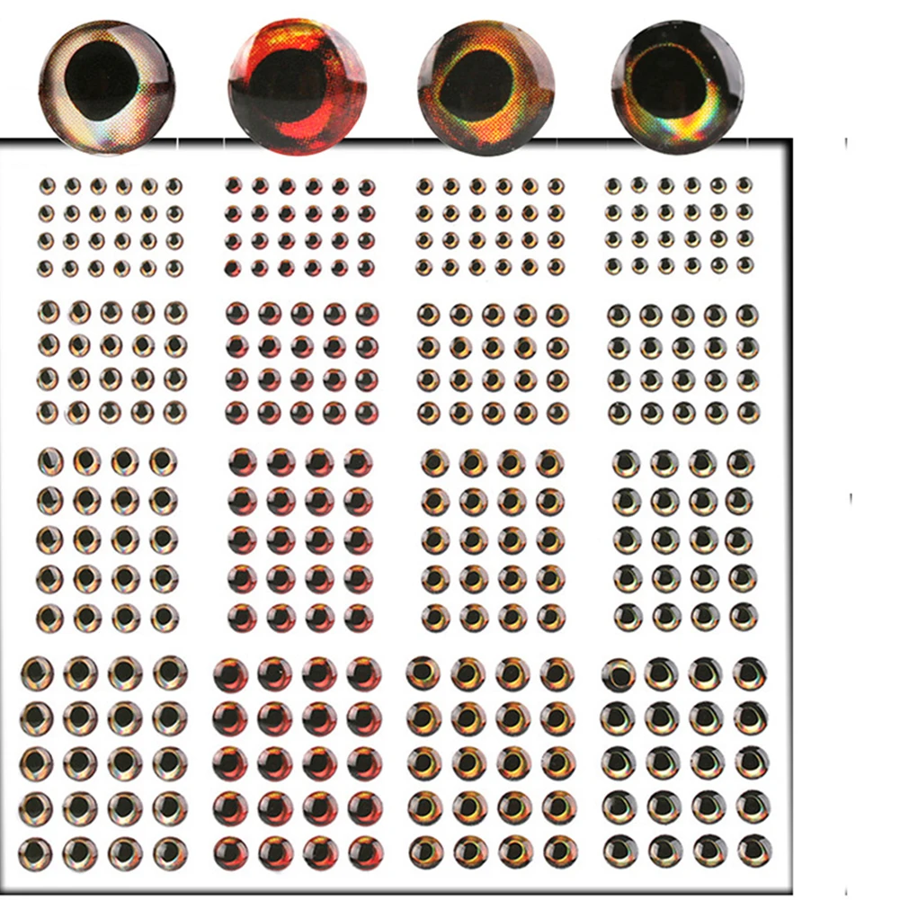 Discover New Possibilities With Our Comprehensive Kit Including A Total Of Three Hundred Thirty Six Mixed Size Fish Eyes