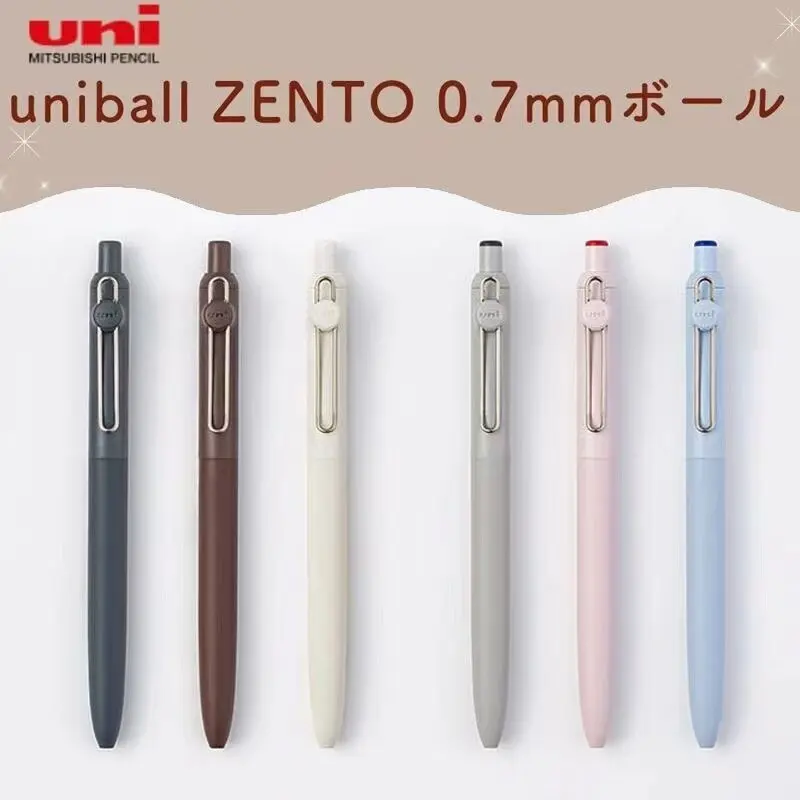 New Uni Gel Ink Pen 0.38/0.5/0.7mm Multiple Colors Rod Smudge-Proof Fine Writing Without Fatigue Notes Journaling Drawing Tools