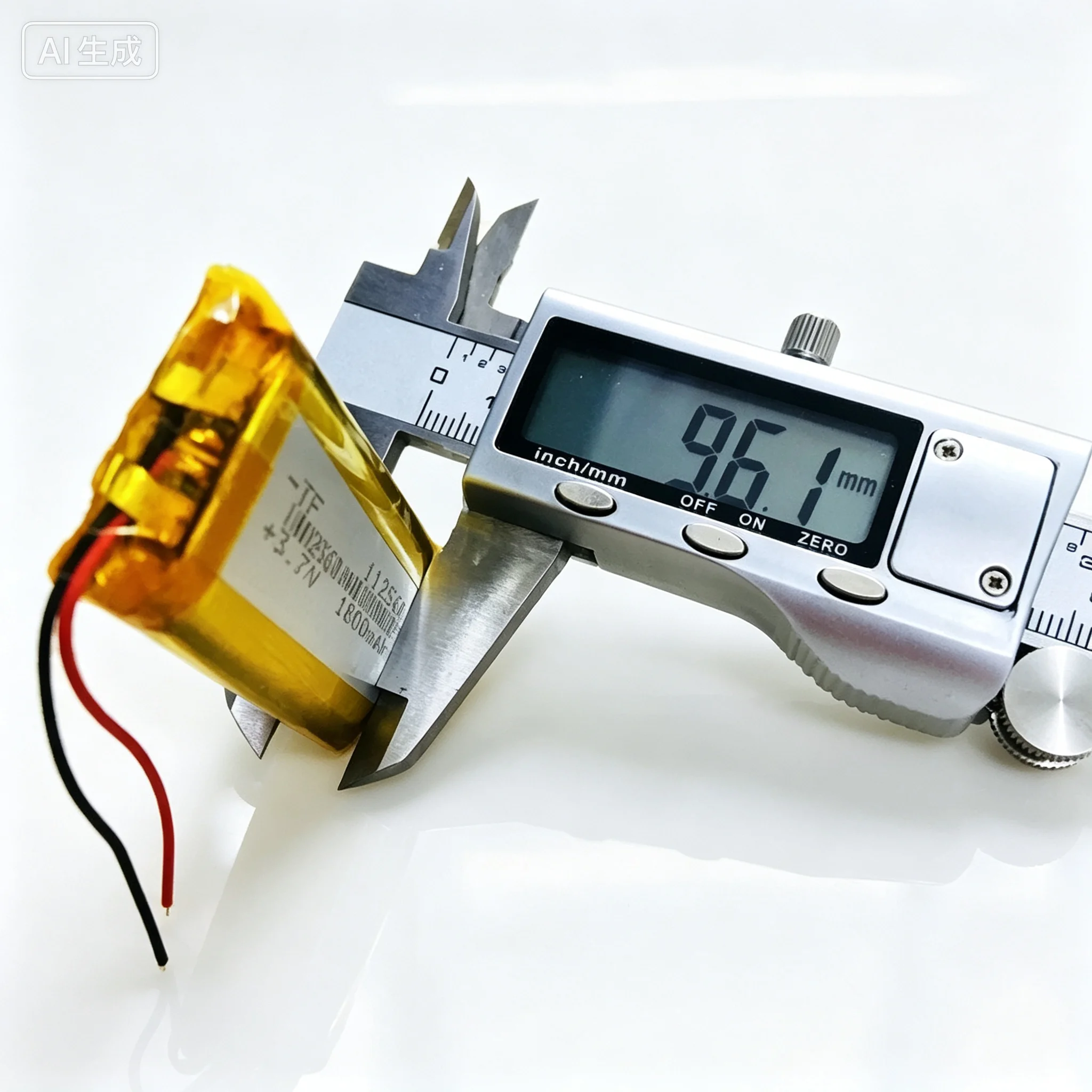 For 112560 102560 Li-po Battery 3.7V 1800mAh Fit Voice Recorder Scan Pen Rechargeable