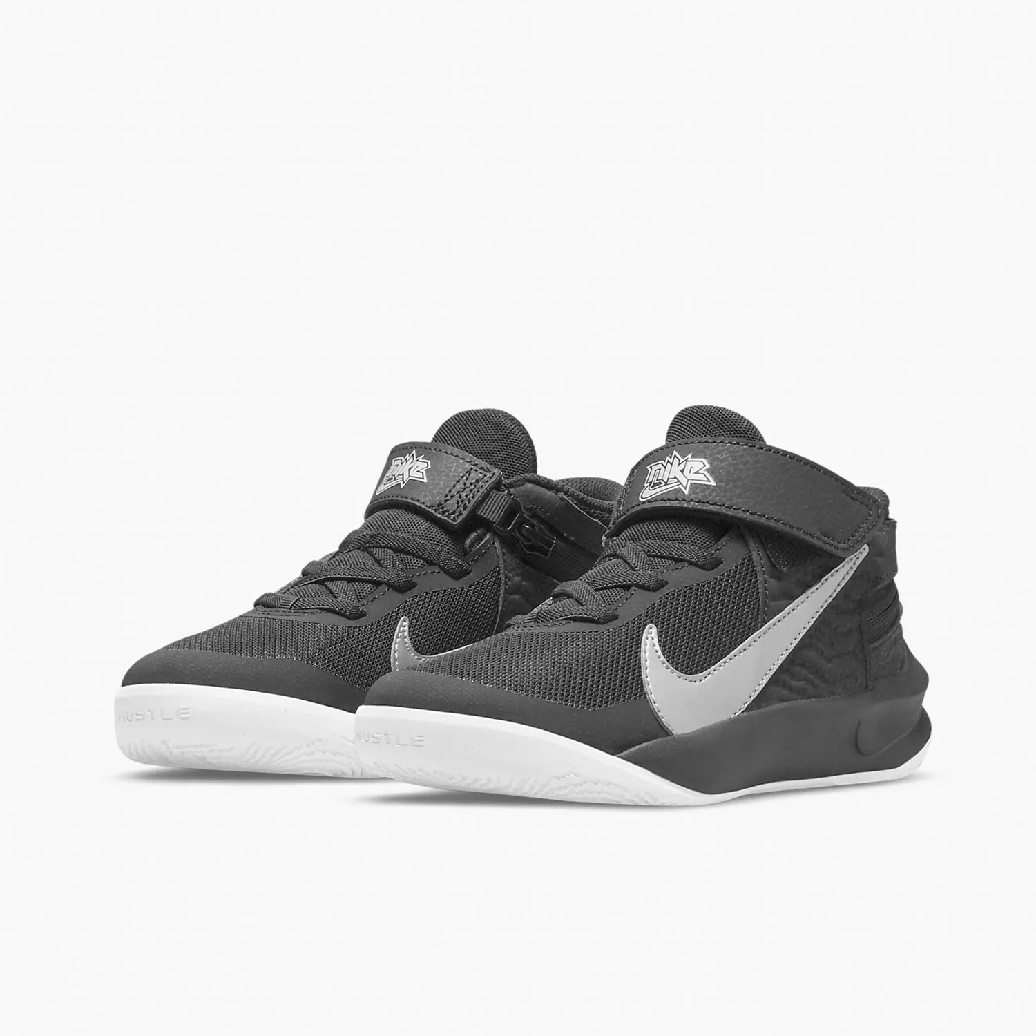 

Молодежные баскетбольные кроссовки Nike Genuine Team Hustle D10 FlyEase (PS) DD7302-004
