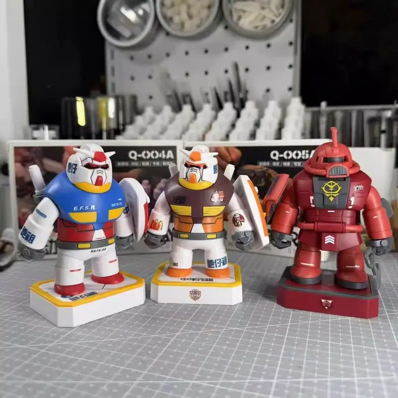Nova Figura de Mecha Chonker Rx78-2 com Juntas Magnéticas, Ornamento de Mesa para Coleção, Presente Ideal para Colecionadores de Hobbies