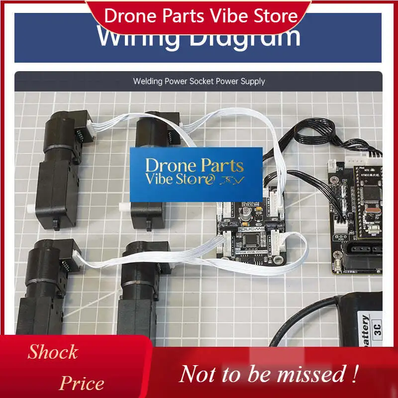 

DParts1Intelligent 4-Channel Encoder Motor Driver For Small Cars Onboard Voltage Regulation Circuit For Education & Maker Boards