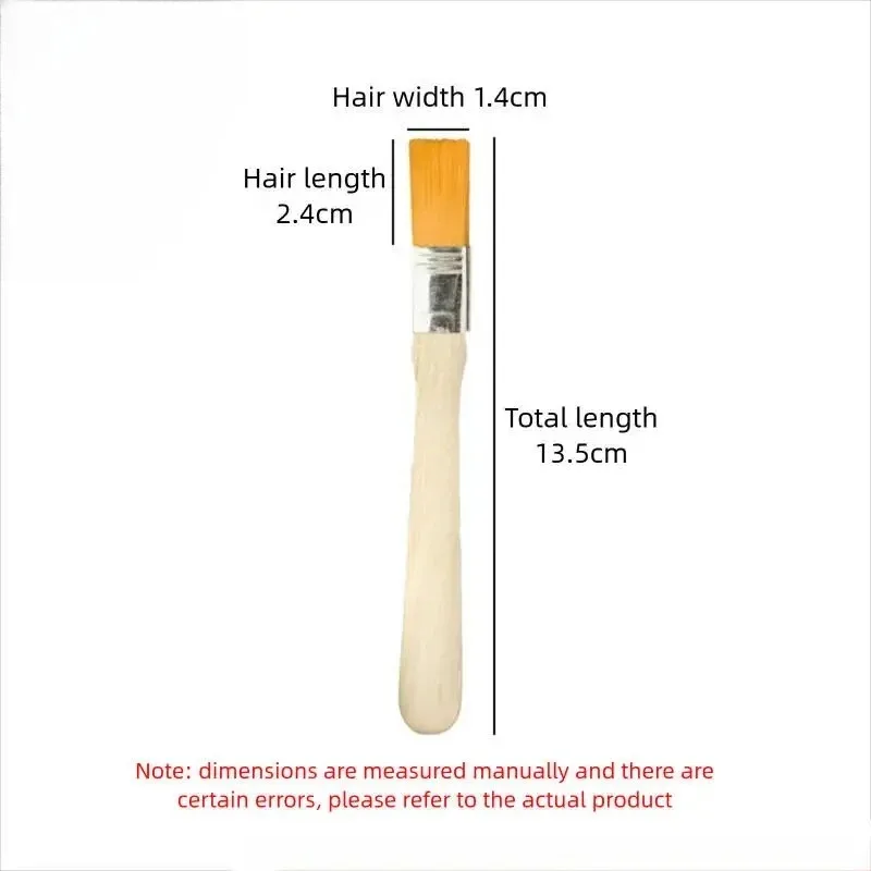 30pcs/set Cleaning Brush Dust Removal With Wooden Handle For Paint Drawing Tools Cleaning Brush Set Wooden Handle Paint Tool Set