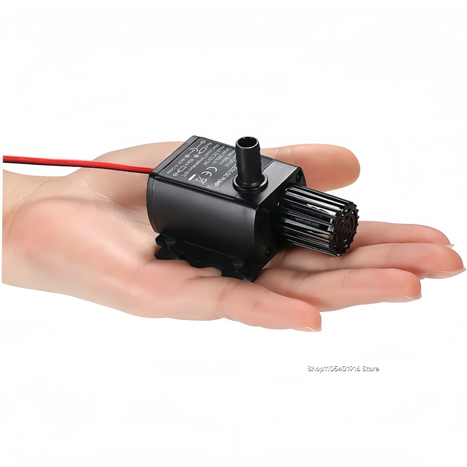 Ultra-quiet Mini DC 12V 6W Brushless Water Pump with Female Waterproof Submersible Fountain Aquarium Circulating