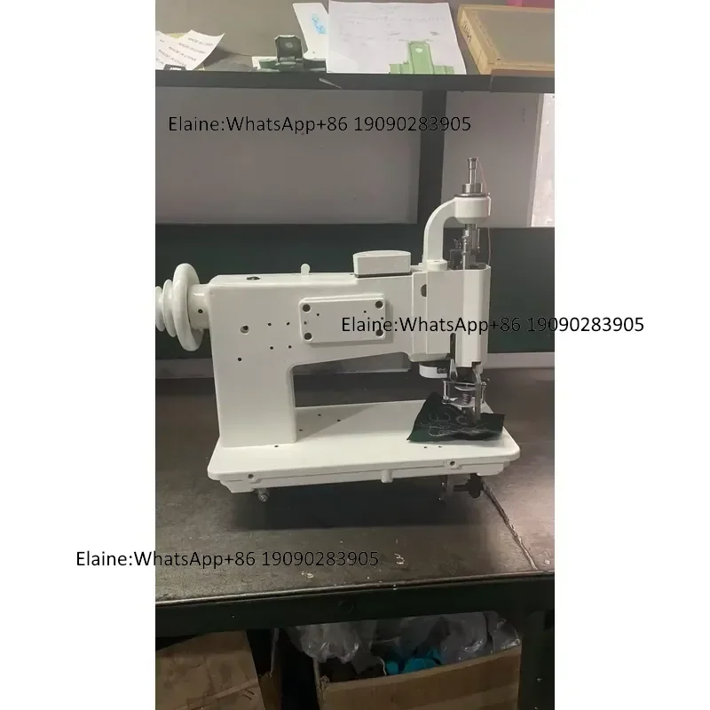 QK-10-1 New Flat-Bed Hand Crank Manual Single Household Sewing Machine Embroidery Machine Chain Stitch Motor - view 3