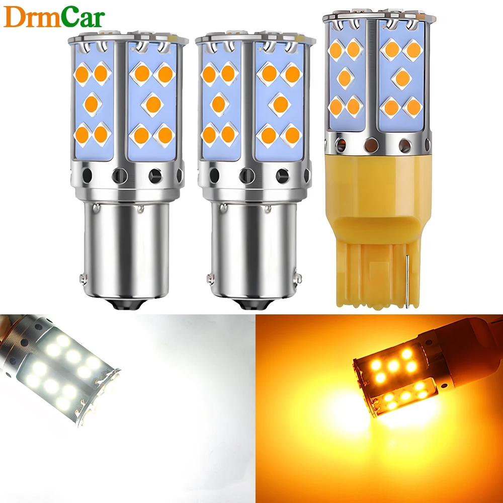 

1X авто светодиод 1156 BA15S BAU15S T20 3030 35SMD резервный задний фонарь автомобильный Стайлинг тормозной сигнал поворота лампа 12 В освещение номерного знака белый