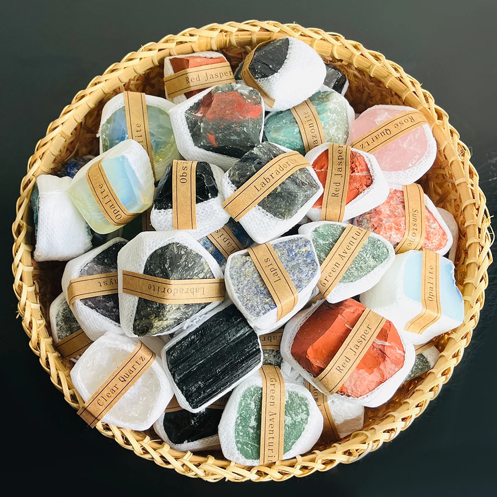 3-4/5-8/9-12pcs, Crystal Stone Set, Crystal Stone Collection, Home Decor Ornaments, Valentine'S Day Gift Set