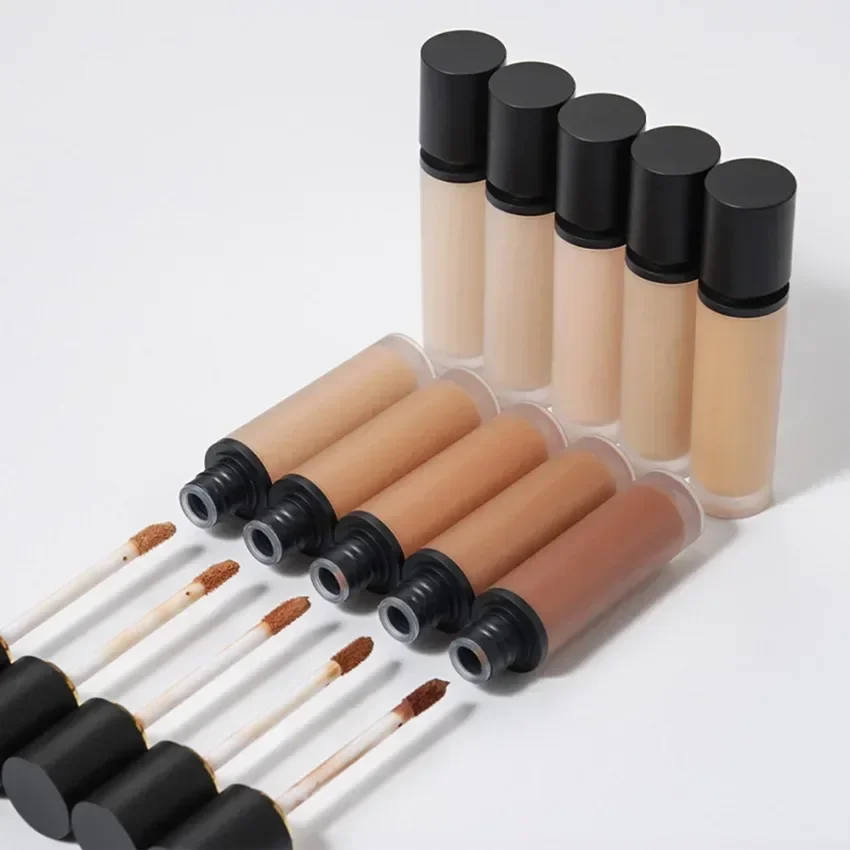 Custom 9ml Full Coverage Liquid Concealer Natural Finish Long Lasting Under The Eyes Dark Circles Cover Waterproof Bulk Makeup