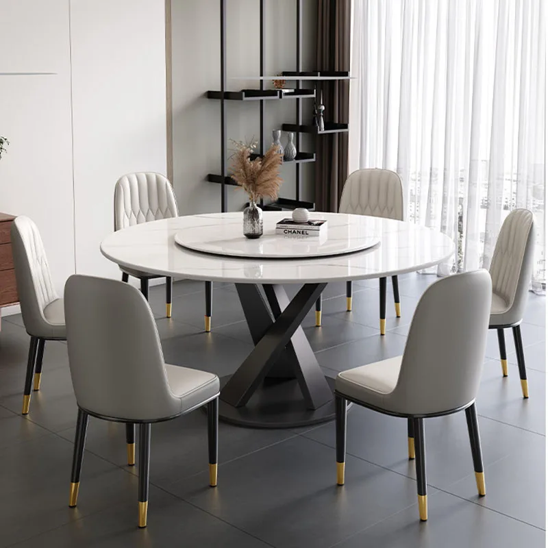 

Luxury Modern Dining Table Coffee Restaurant Kitchen Conference Chairs Dining Table Nordic Designer Muebles Salon Furniture