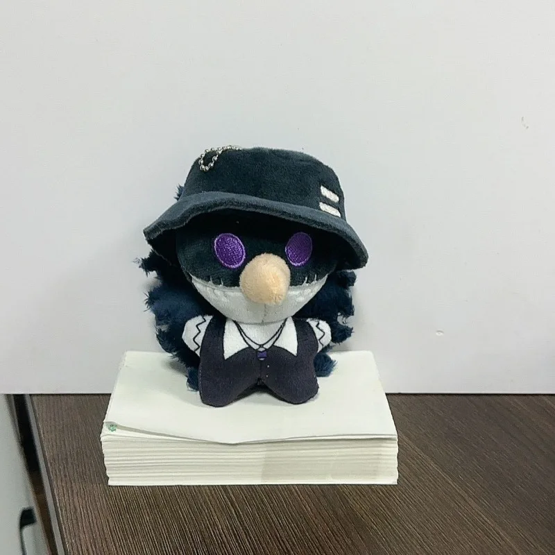 Anime Identity V Cosplay Disciple Great Old One Leo Beck Nightmare Hastur Adorable 10cm Backpack Pendant Plush Keychain Gifts