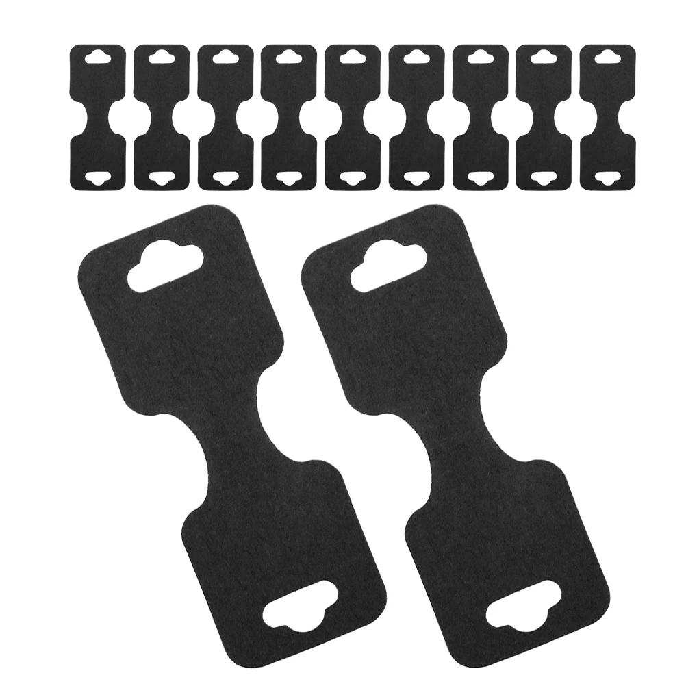 

50pcs Jewelry Display Card Necklace Tags for Bracelet Ring Cardboard Packaging Gift Box Keychain Holder Selling Accessories