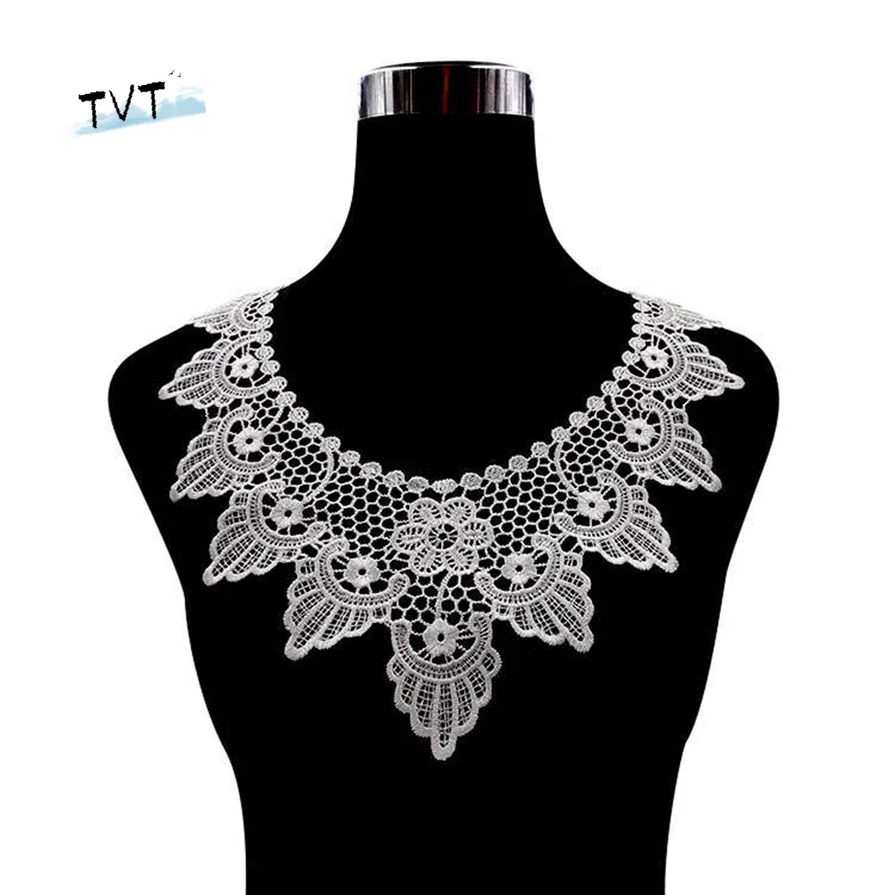 Craft 8 Style Scrapbooking Collar DIY Apparel Sewing Fabric Lace Embroidery Garment Accessories