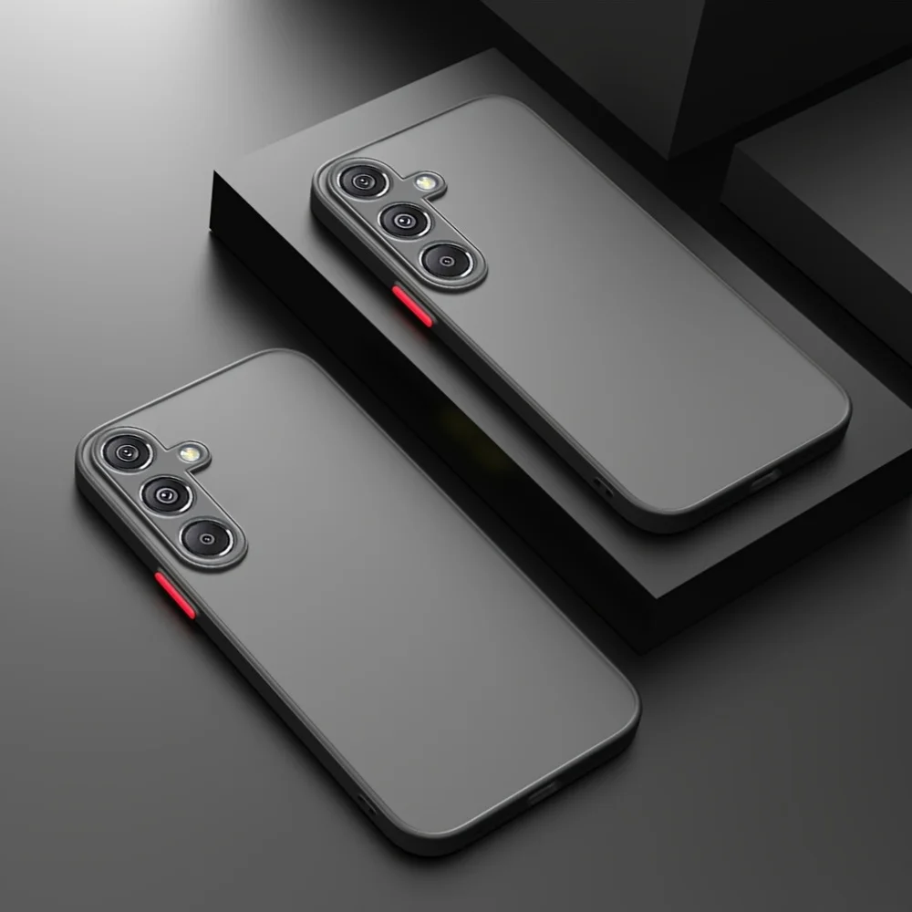 S26 S25 Ultra Case Soft TPU Matte Phone Case For Samsung Galaxy S26 S25 S24 S23 S 25 Ultra Plus Cases Clear Hard  Bumper Cover