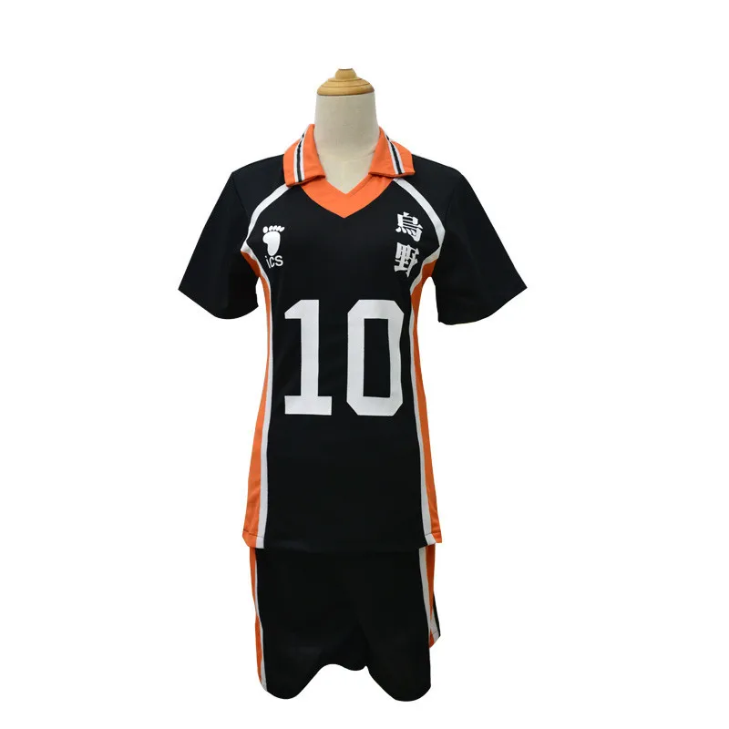 Haikyu!! Haikyuu Costume Cosplay Karasuno Koukou liceo pallavolo Club Hinata Shoyo Kageyama Tobio abbigliamento sportivo maglie