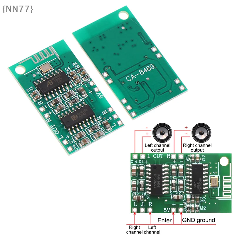【NN77】1Pc 8469 5V Bluetooth Amplifier Module PAM8403 Amplifier+CA-6928 5.0 Bluetooth D Audio Amplifier Module【W7】