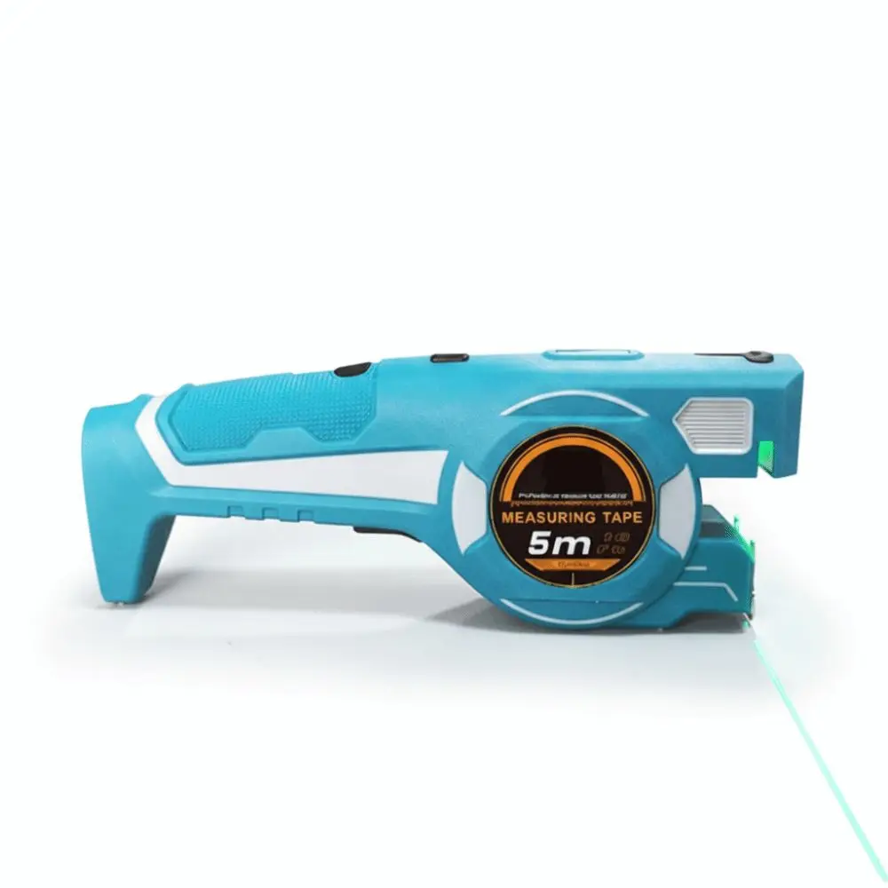 3-in-1 Laser Tape Measure High Precision Rechargeable Laser Distance Meter Retractable Professional Digital Laser Rangefinder