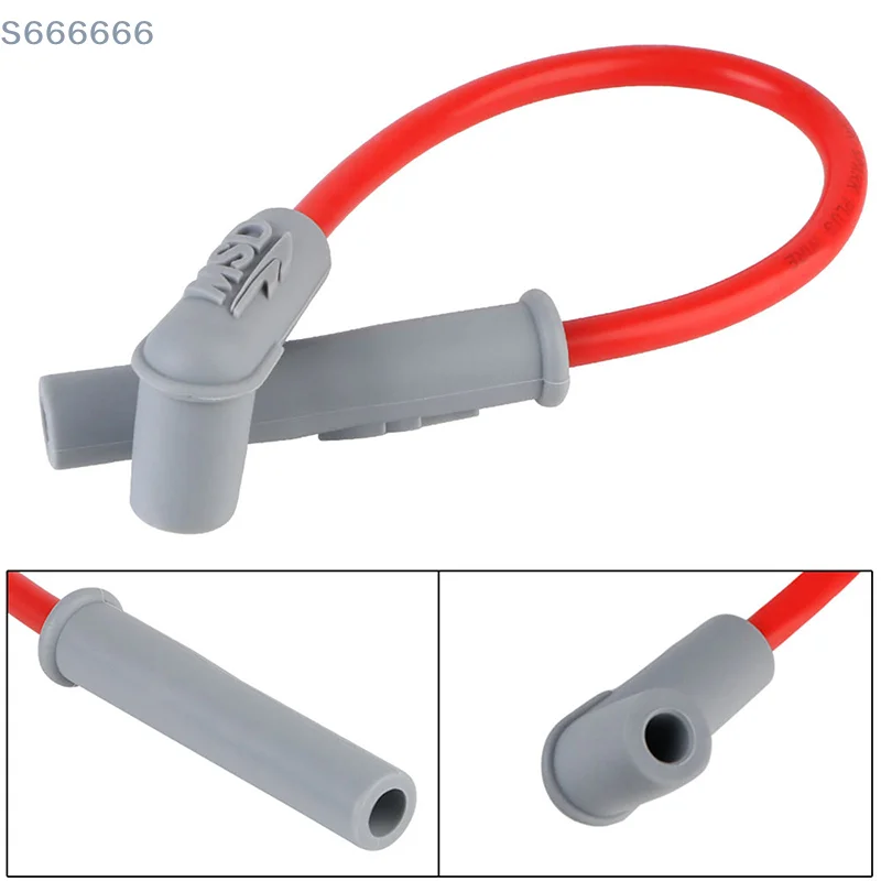 Bobina de cable de encendido para motocicleta, tapa de bujía, cable de alto voltaje, piezas de vehículos todoterreno, accesorios, cable de refuerzo MSD