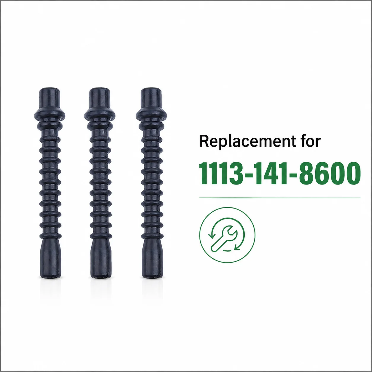 3Pcs Impulse Line Fuel Pulse Hose For Stihl 024 026 MS240 MS260 Pro 024AV Chainsaw 1113 141 8600 Replacement Parts
