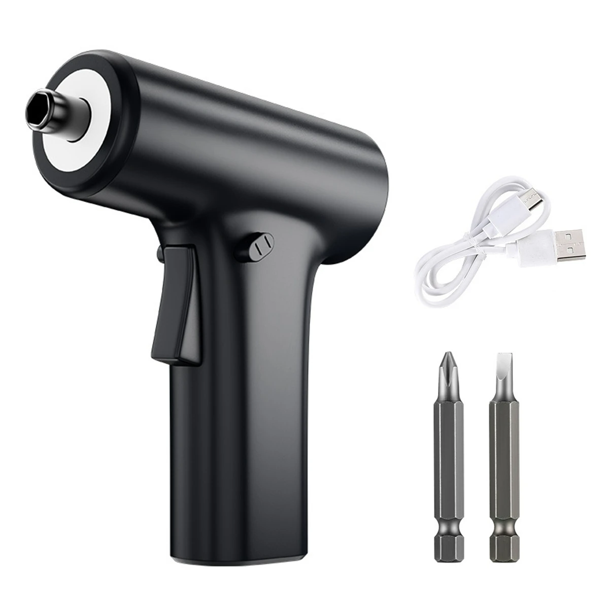 Electric Screwdriver 3.6V USB Small Power Screwdriver Set Cordless Screwdriver & Rechargeable Screwdriver with Driver Bit Set