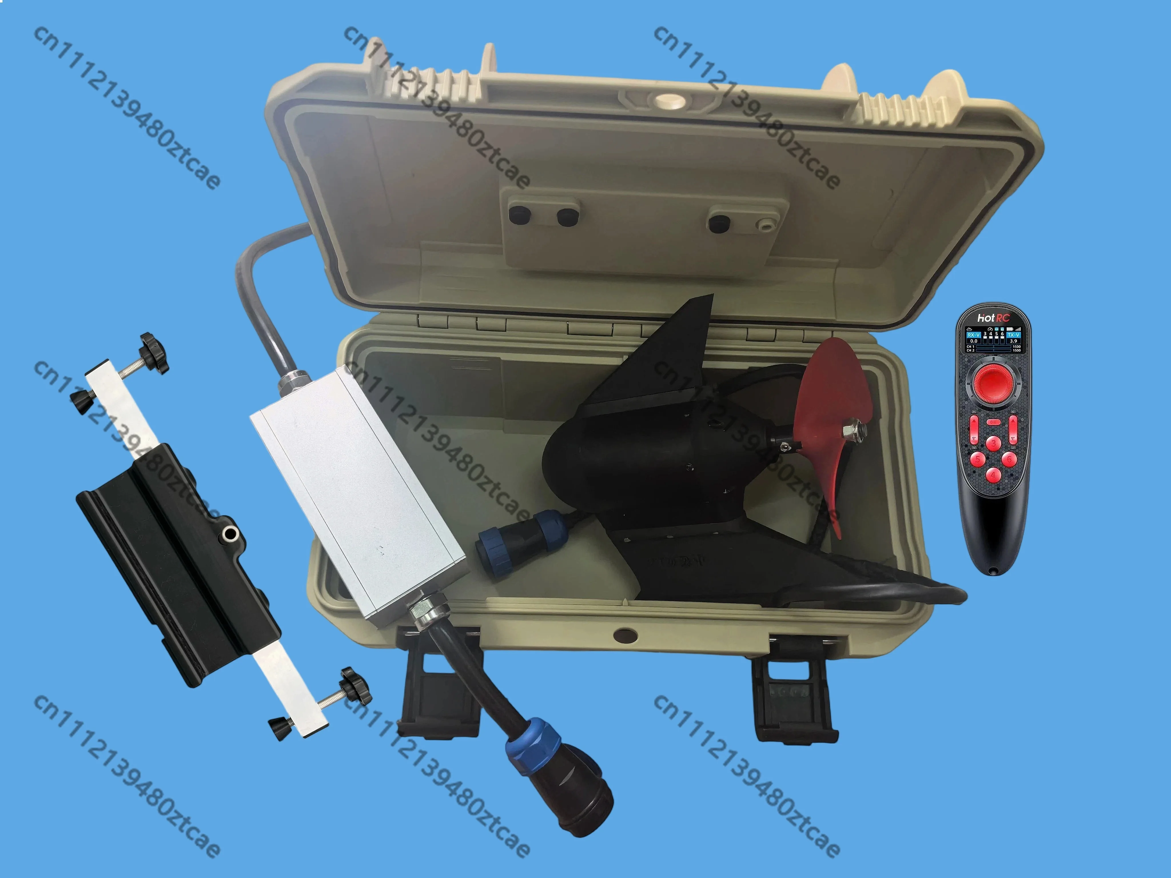 63100 120KV Waterproof Brushless Motor Marine Propulsion Kit for Inflatable Boat Kayak SUP
