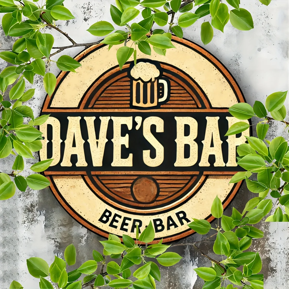 Vintage "Dave's Bar…
