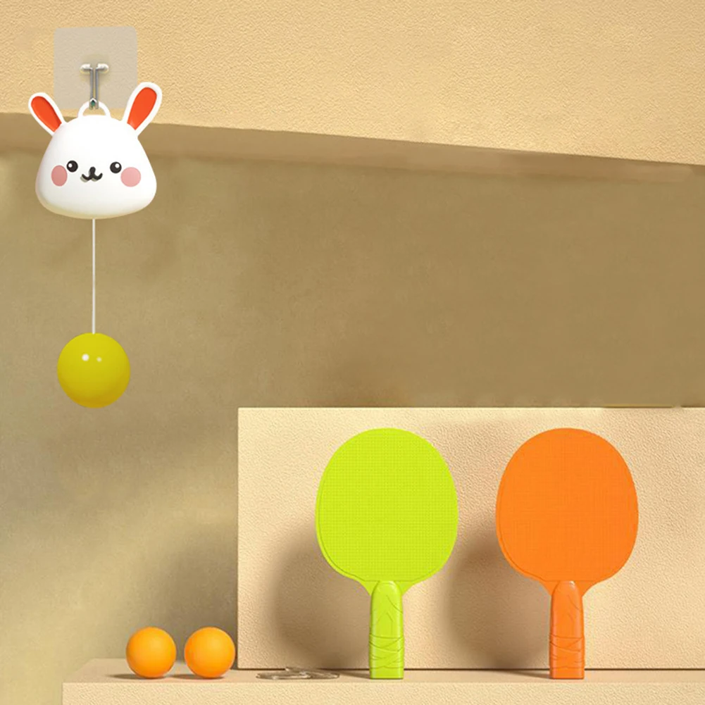 ของเล่นปิงปองแขวน ฝึกการประสานมือและตา เกมปิงปองในร่ม ฝึกซ้อมการตีลูกปิงปอง สำหรับเด็กชายและเด็กหญิง