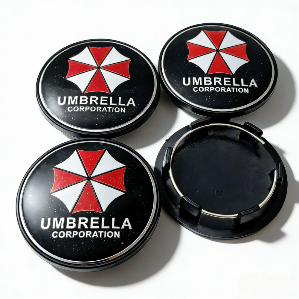 4x 69mm Umbrella Felgendeckel Nabendeckel Radkappen