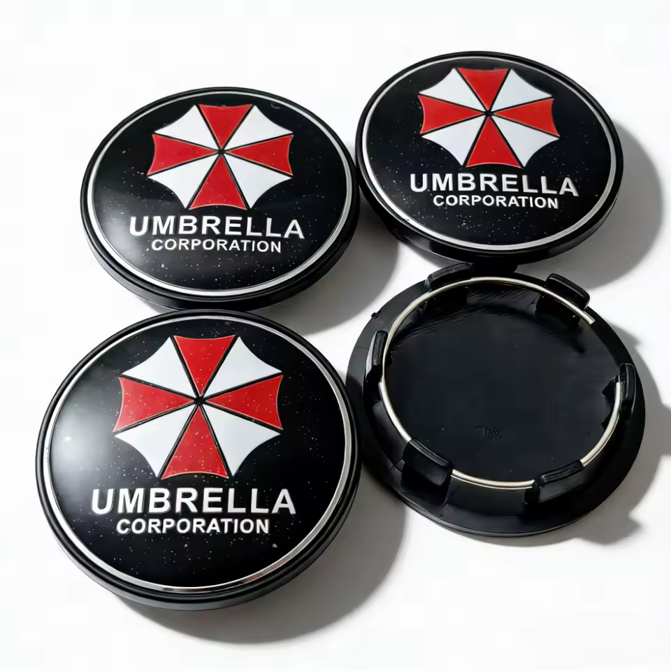 4x 69mm Umbrella Nabendeckel Radkappen Felgenkappen
